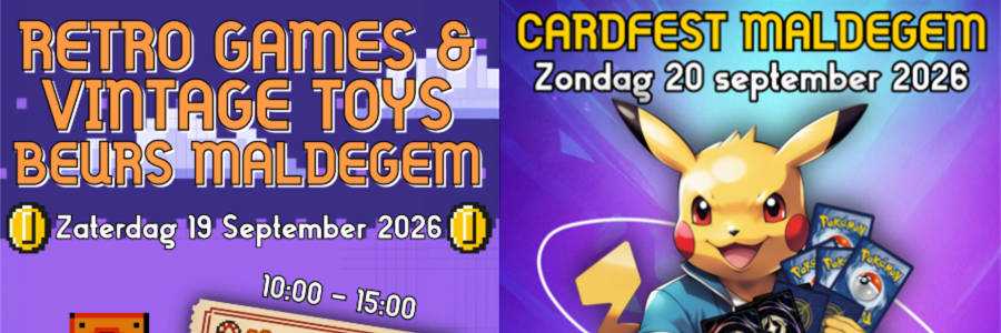 SB-X Events Retrogames & Vintagetoys Beurs - Cardfest SB-X Events Retrogames & Vintagetoys Beurs - Cardfest