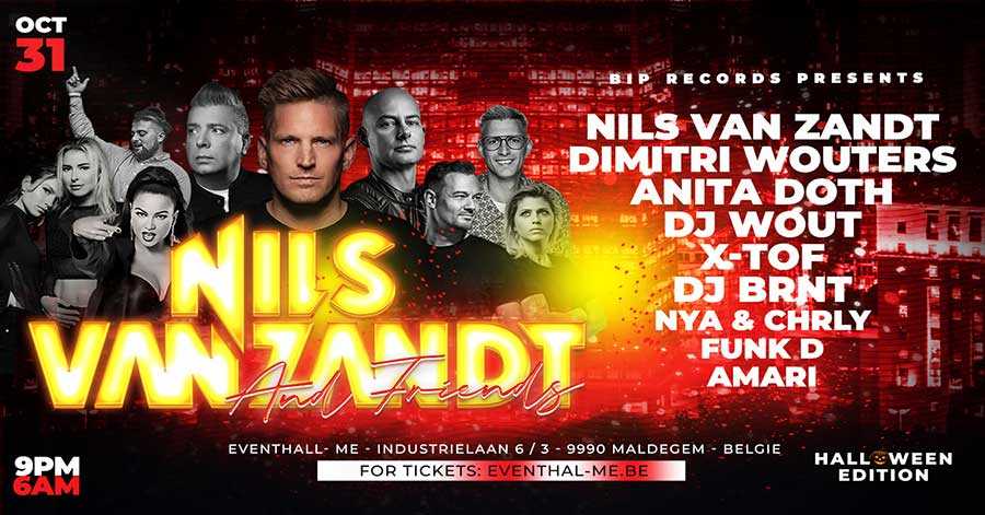 Anita Doth - Nils van Zandt - The Halloween edition - Maldegem Anita Doth - Nils van Zandt - The Halloween edition - Maldegem