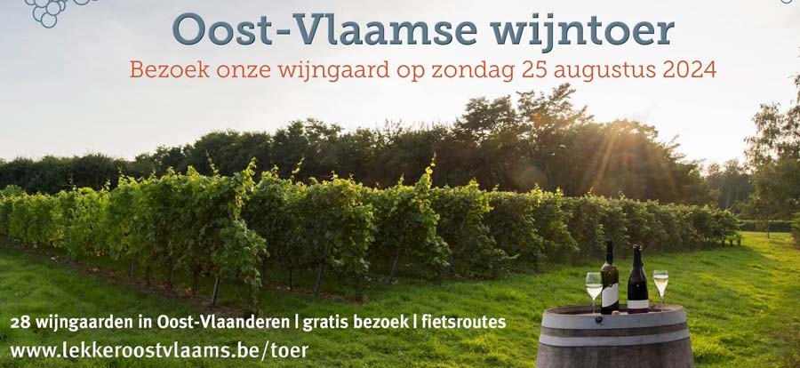 Oost-Vlaamse wijntoer 2024